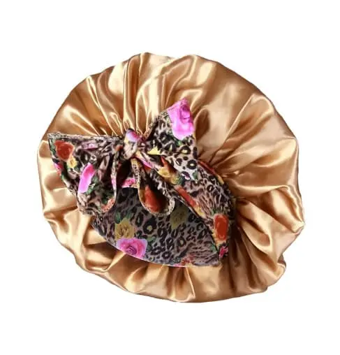 Bohemian Satin Night Cap – Protection & Volume - Image 4