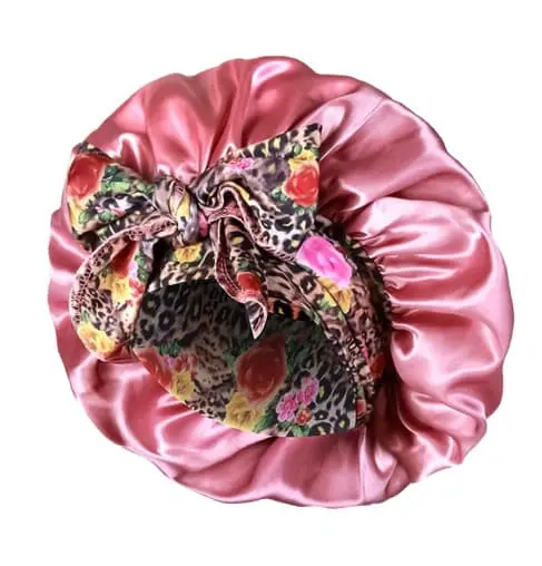 Bohemian Satin Night Cap – Protection & Volume - Image 5